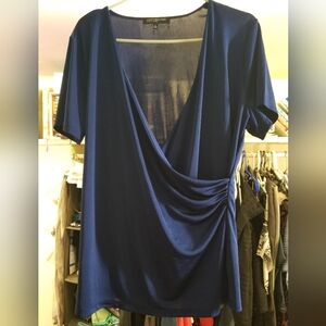 Jones New York Blue Top Size XL